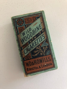 Vintage cigarette ‘Wild Woodbine’ box