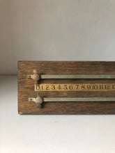 Load image into Gallery viewer, Vintage Wooden scoreboard