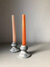 Load image into Gallery viewer, Pair of Vintage Studio Pottery Candle Holders