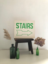 Load image into Gallery viewer, Vintage Double sided Sign, &#39;MIND THE STEP&#39;