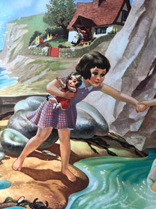 Original 1950s School Poster, ‘The Little Mermaid’