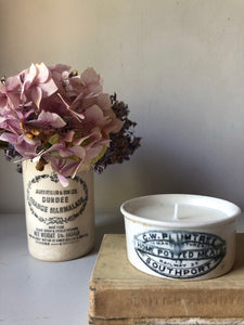 Plumtree Potted Meat Vintage Pot Candle, Lavender and Bergamot