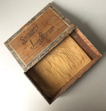 Load image into Gallery viewer, Vintage Wooden Cigar Box