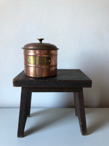 Vintage Swedish Copper Tea Caddy
