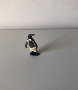 NEW - Pair of Vintage Lead Penguins