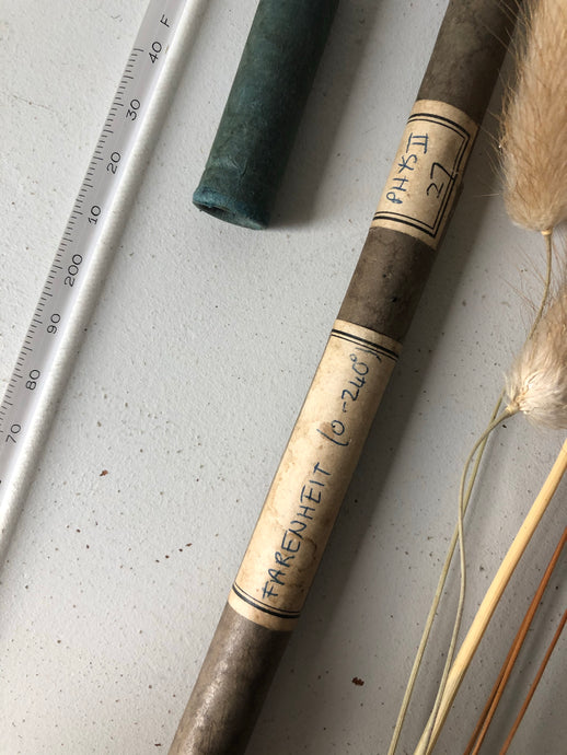 Vintage glass Thermometer
