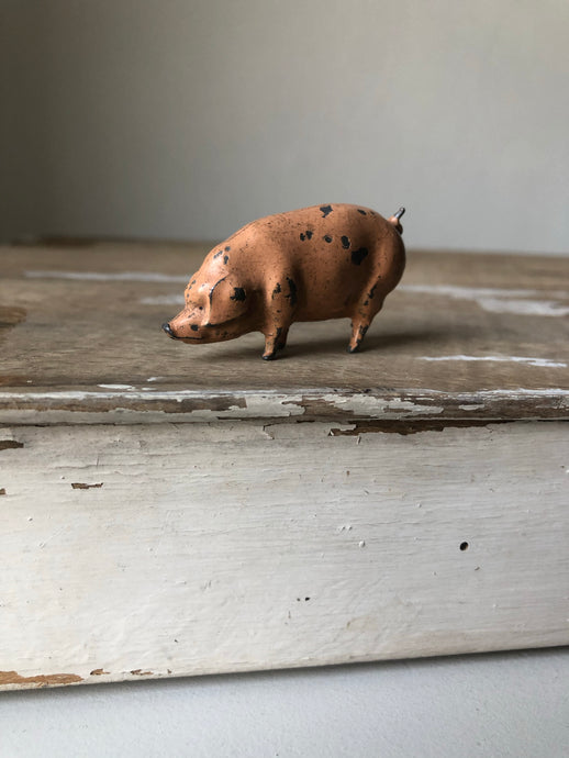 Vintage Lead Pig