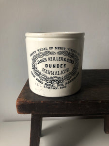 NEW - Large James Keiller & Sons Marmalade Jar