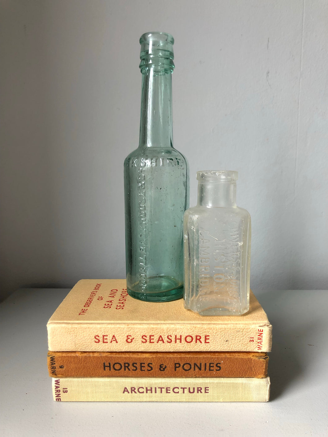 Vintage Yorkshire Relish Glass Bottle