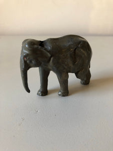 Vintage 3 Leg Lead Elephant
