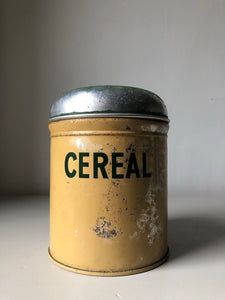 Vintage Cereal Storage Cannister