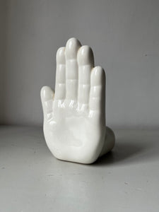 Vintage Ceramic Hand Book End