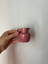 Load image into Gallery viewer, Vintage miniature pink pottery jug
