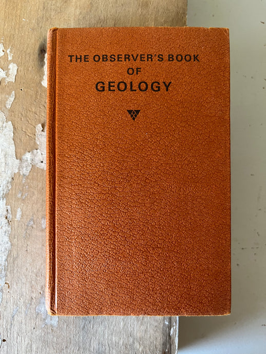 Vintage Observer Book of Geology