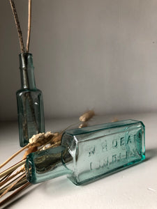 Vintage Glass Chemist bottle