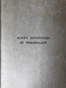 Antique Alice In Wonderland Hardcover