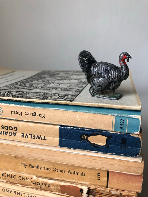 Antique Lead Turkey