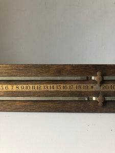 Vintage Wooden scoreboard