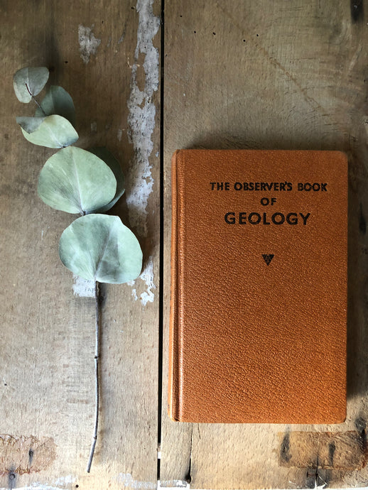 Vintage Observer Book of Geology