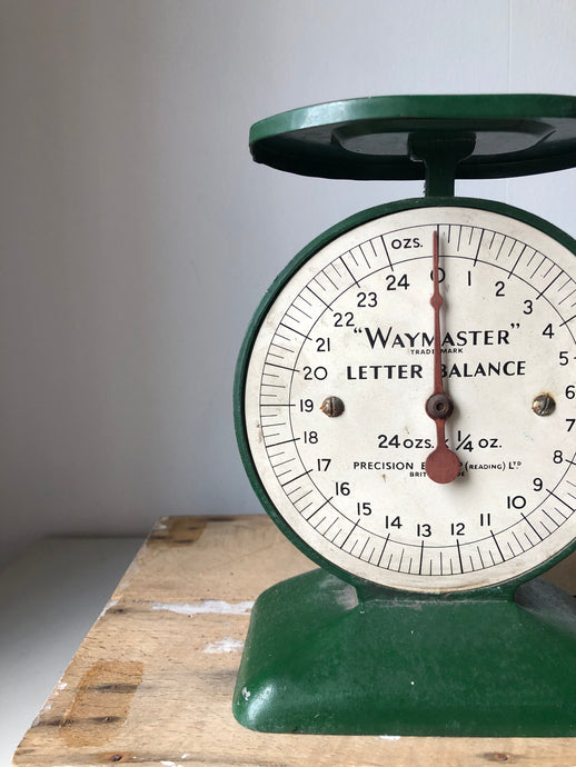 Vintage Waymaster Letter Balance scales