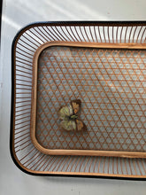 Load image into Gallery viewer, Vintage Butterfly Bamboo Tray