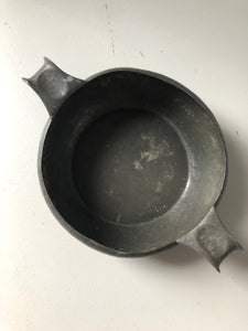 Vintage Pewter Dish with handles