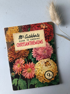1950s Gardening booklet, Chrysanthemums