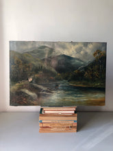 Load image into Gallery viewer, Antique Landscape Oil on Canvas