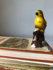 Small Vintage porcelain Canary