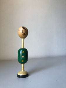 Vintage French Wooden figure