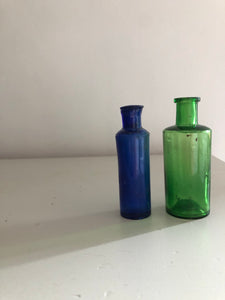 Pair of Vintage Medicine bottles