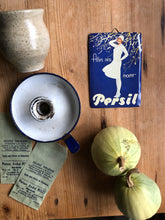 Load image into Gallery viewer, Vintage German Persil Sign