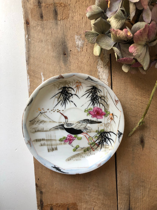 Vintage Decorative Saucer Plate