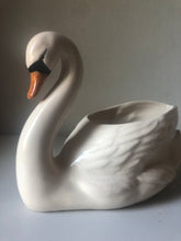 Load image into Gallery viewer, Large Vintage Swan Planter