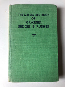 Vintage Observer Book Bundle, Birds, Grasses, and Wild Flowers