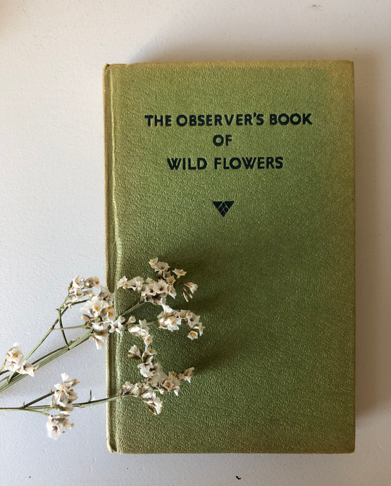 Vintage Observer Book, Wild Flowers
