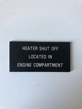Load image into Gallery viewer, Vintage Transport Engine Sign