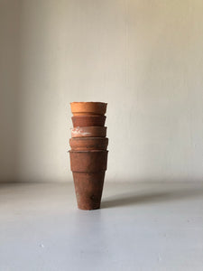 Mini Victorian Terracota/Clay Pots
