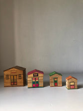 Load image into Gallery viewer, Vintage Wooden Nesting Houses