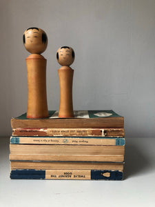 Pair of Vintage Kokeshi Dolls