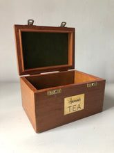 Load image into Gallery viewer, Old ‘Harrods Tea’ Wooden Box