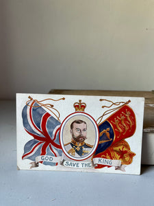 Original God Save The King Postcard