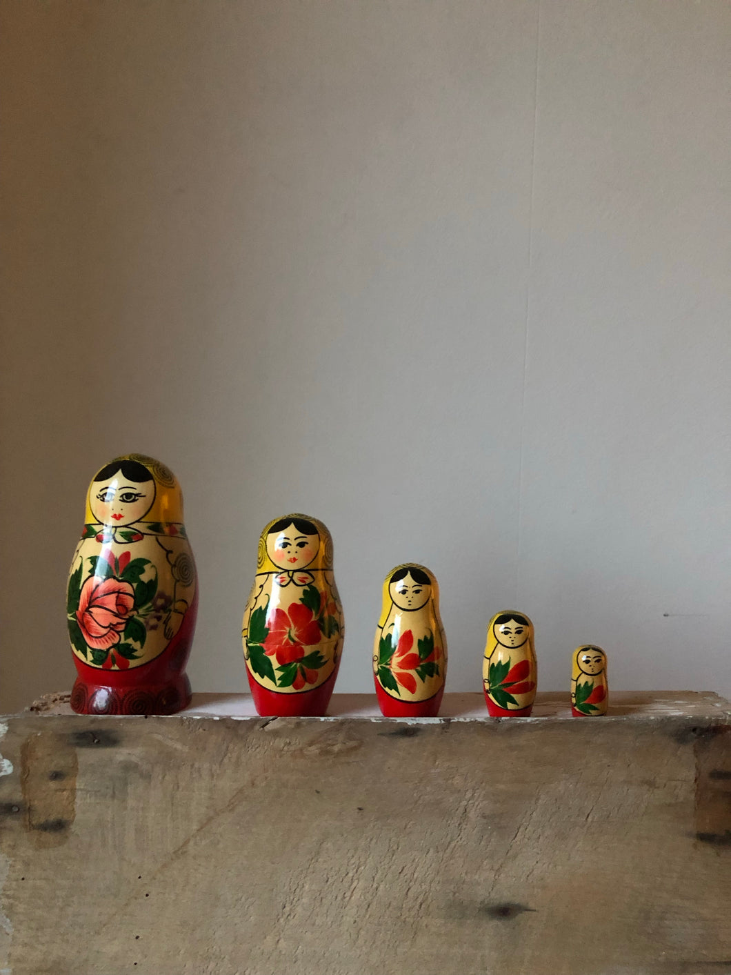 Vintage Russian Nesting Dolls