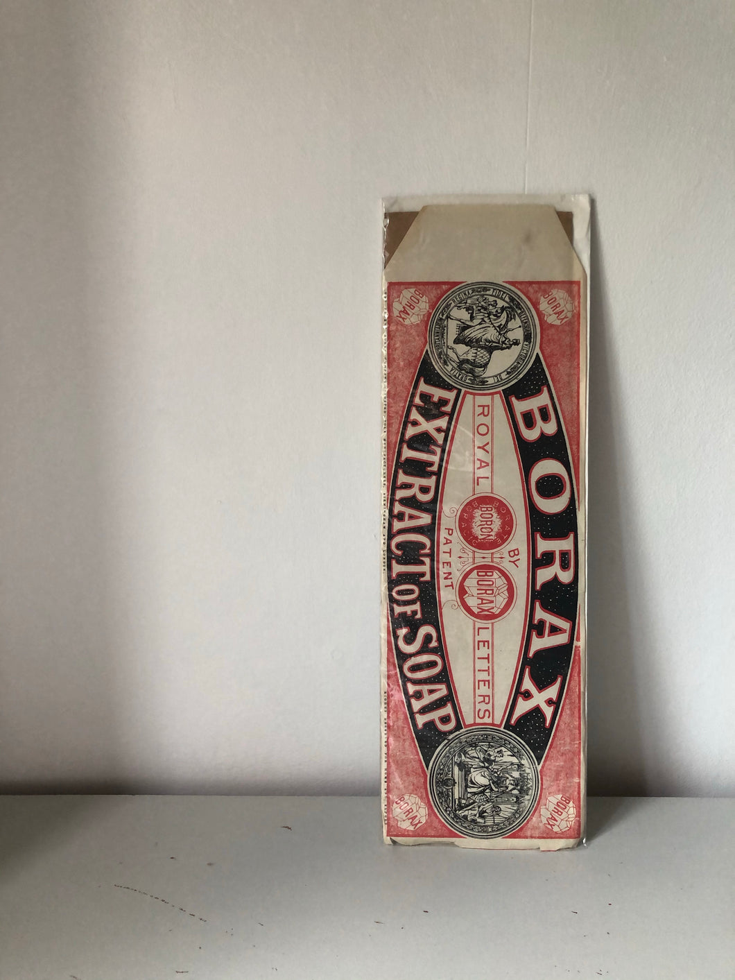 Vintage Borax Soap Advertising Display Poster