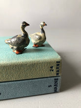 Load image into Gallery viewer, Pair of Antique Lead Geese