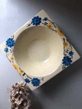 Load image into Gallery viewer, Hand painted Floral Serving Bowl