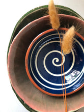 Load image into Gallery viewer, Vintage Terracotta Swirl Bowl