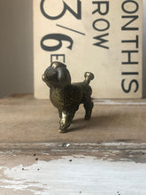 Load image into Gallery viewer, Vintage Brass Poodle