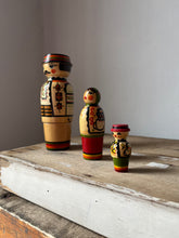 Load image into Gallery viewer, Vintage Russian Family Nesting dolls