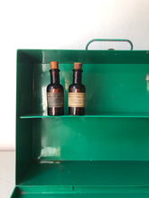 Load image into Gallery viewer, Vintage First Aid Metal Cabinet